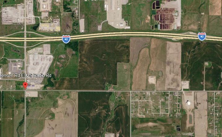 Pictures of Industrial, Land property located at I-40 & Jensen Road, El Reno, OK 73036 for sales - image #1