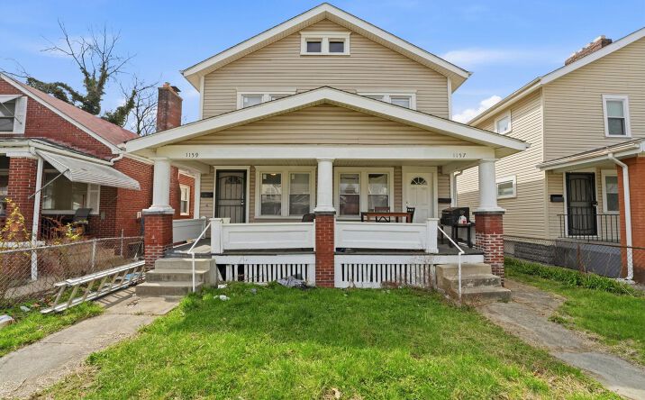 Pictures of Multifamily property located at 1157-1159 E 18th Avenue, Columbus, OH 43211 for sales - image #1