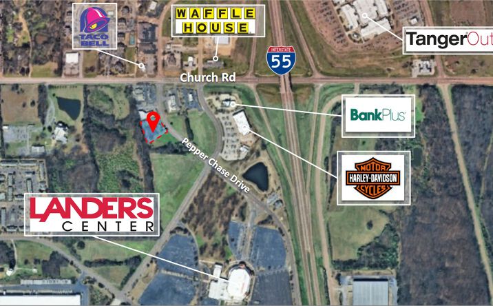 Pictures of Land property located at 4895 Pepper Chase Dr, Southaven, MS 38671 for sales - image #1