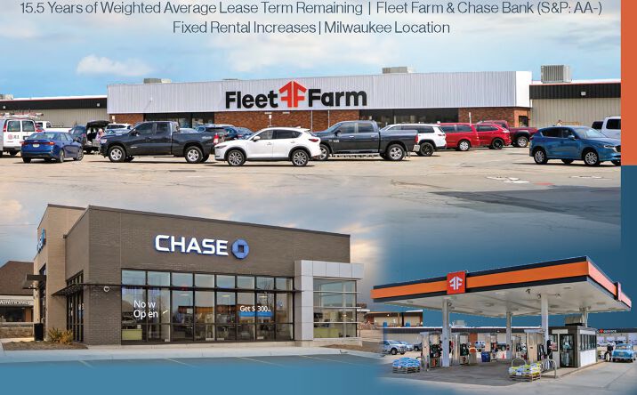 Pictures of Retail property located at Fleet Farm & Chase Bank, Milwaukee, WI 53022 for sales - image #1