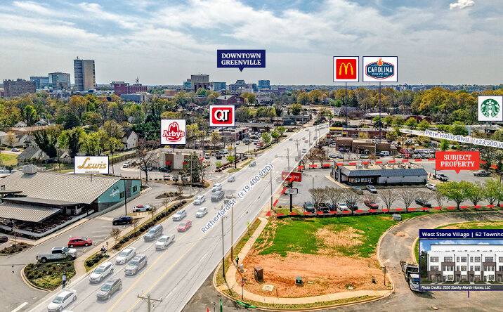 Pictures of Retail property located at 201 Rutherford St, Greenville, SC 29609 for sales - image #1