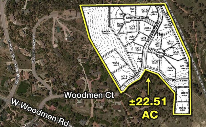 Pictures of Land property located at Woodmen Ct & W Woodmen Rd, Colorado Springs, CO 80919 for sales - image #1