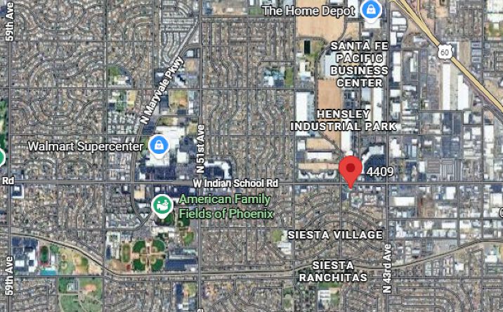 Pictures of Retail property located at 4409 W Indian School Rd, Phoenix, AZ 85031 for sales - image #1