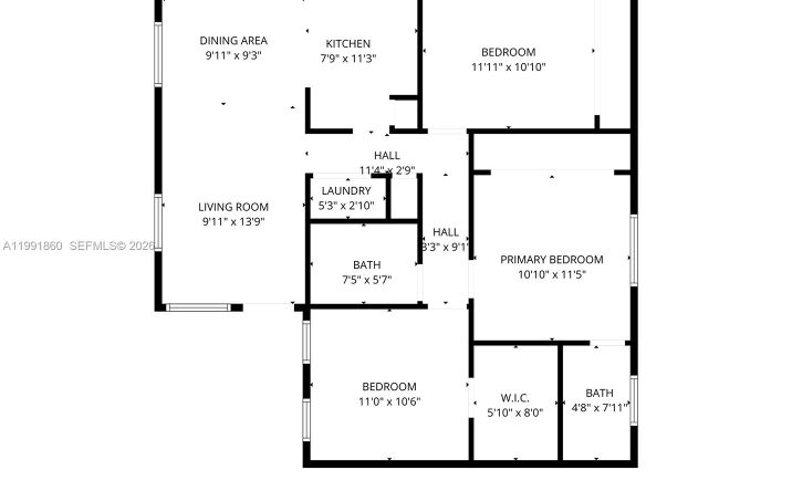 Pictures of Multifamily property located at 2934 NW 94th St, Miami, FL 33147 for sales - image #1