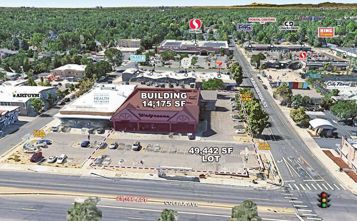 Pictures of Retail property located at SEC Colfax Avenue & Krameria Street, Denver, CO 80220 for sales - image #1