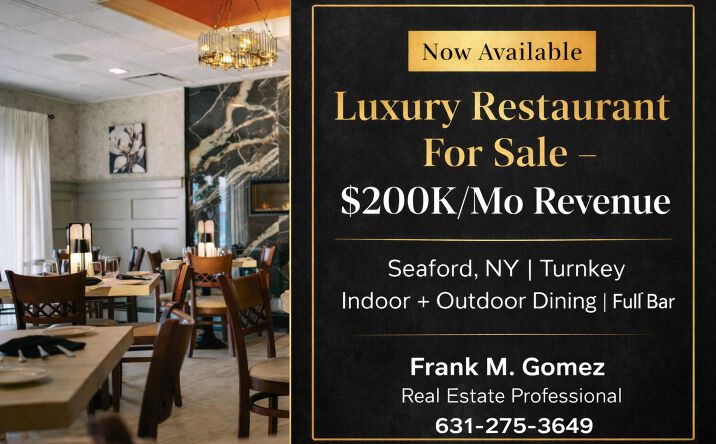 Pictures of Business for Sale property located at 3943 Merrick Rd, Seaford, NY 11783 for sales - image #1
