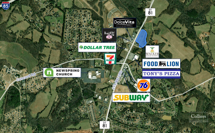 Pictures of Land property located at 3818 N Hwy 81, Anderson, SC 29621 for sales - image #1