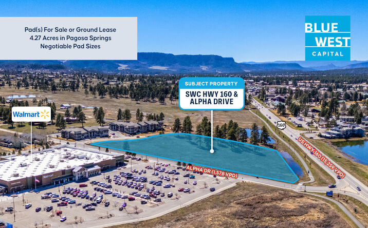 Pictures of Land property located at W U.S. Hwy 160, Pagosa Springs, CO 81147 for sales - image #1