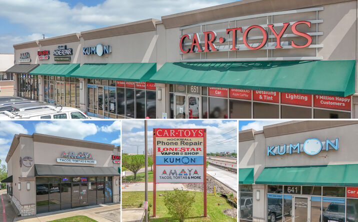 Pictures of Retail property located at 615-651 White Hills Dr, Rockwall, TX 75087 for sales - image #1