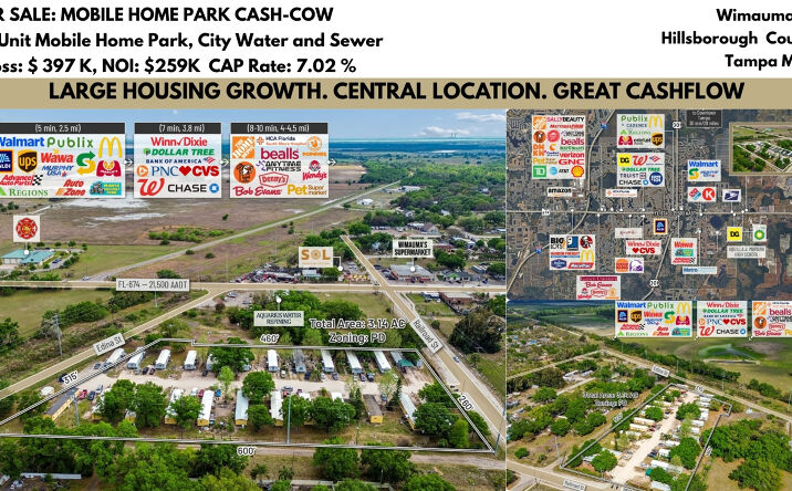 Pictures of Land property located at 610 Railroad St, Wimauma, FL 33598 for sales - image #1