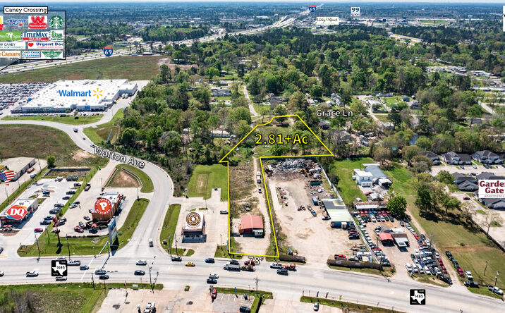 Pictures of Industrial, Land, Retail property located at 20110 FM 1485, New Caney, TX 77357 for sales - image #1