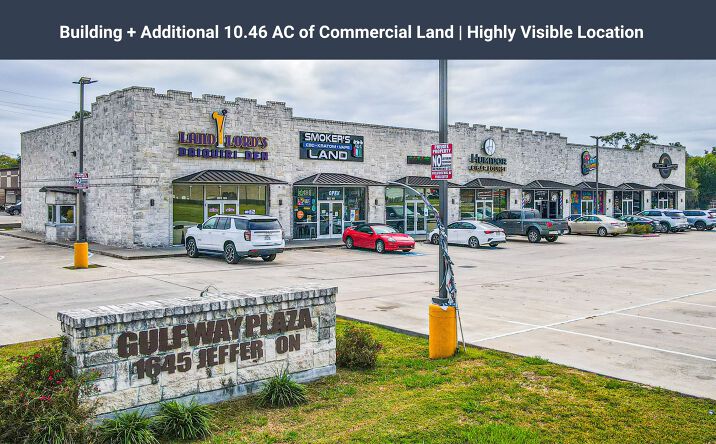 Pictures of Retail property located at 1645 Jefferson Dr, Port Arthur, TX 77642 for sales - image #1