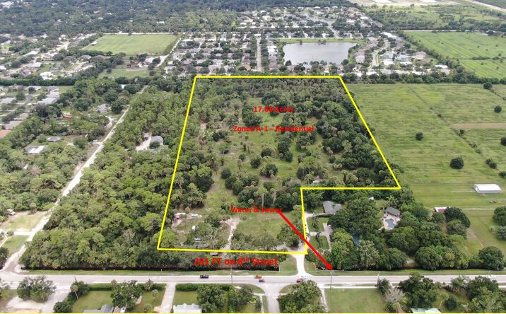 Pictures of Land property located at 5071 8th St, Vero Beach, FL 32968 for sales - image #1