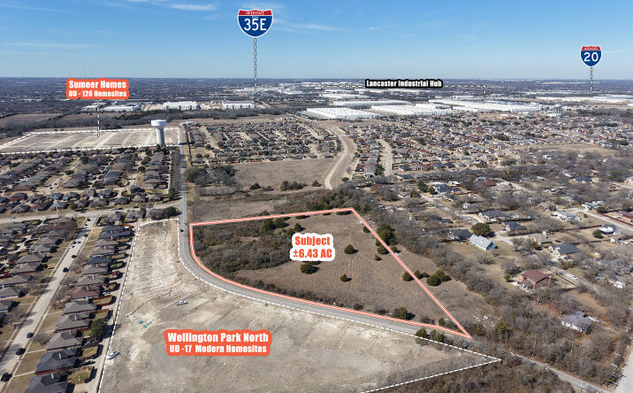 Pictures of Land property located at 1601 W Wintergreen Road, Lancaster, TX 75134 for sales - image #1