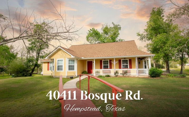 Pictures of Land, Mixed Use property located at 40411 Bosque Rd, Hempstead, TX 77445 for sales - image #1
