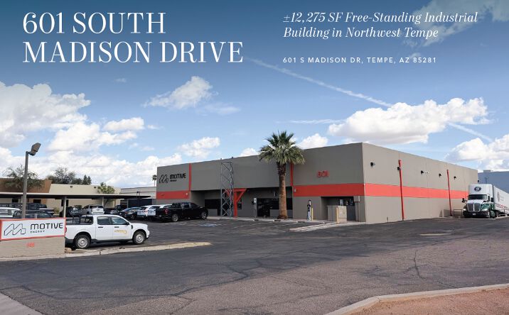 Pictures of Industrial property located at 601 S Madison Dr, Tempe, AZ 85281 for sales - image #1