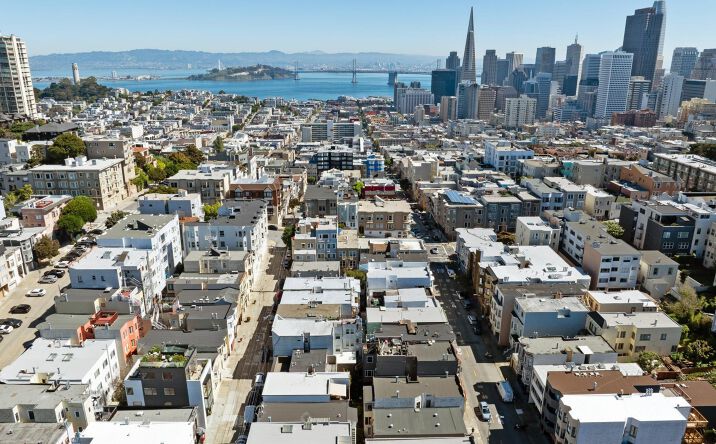 Pictures of Multifamily, Land property located at 169 Bernard St, San Francisco, CA 94109, 1270 Pacific Ave, San Francisco, CA 94109 for sales - image #1