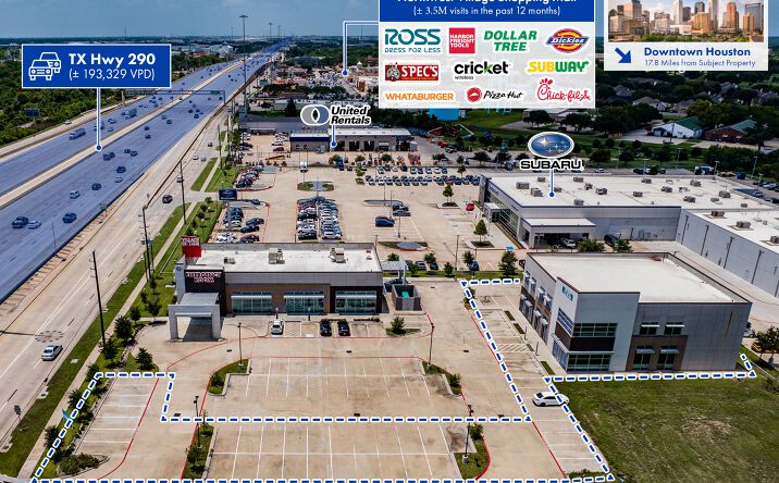 Pictures of Office property located at 17040 US-290 Frontage Rd., Jersey Village, TX 77040 for sales - image #1