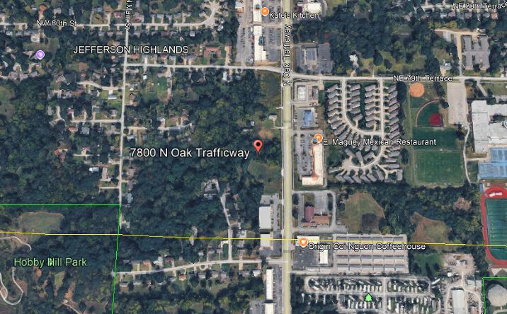 Pictures of Land, Multifamily property located at 5907 N Oak Trafficway, Kansas City, MO 64118 for sales - image #1