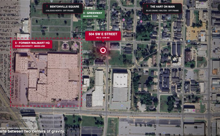 Pictures of Land property located at 504 SW E Street, Bentonville, AR 72712 for sales - image #1