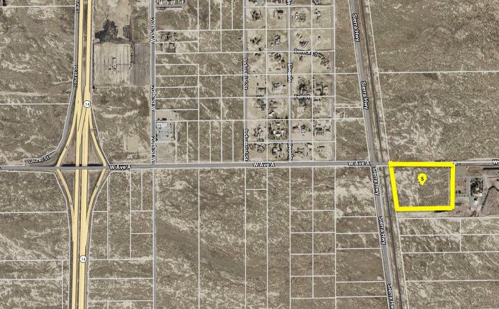 Pictures of Land property located at 11acre Hwy 14 & Sierra Hwy, Lancaster, CA 91350 for sales - image #1
