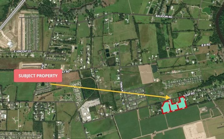 Pictures of Land property located at L-2 Soop Road, Maurice, LA 70555 for sales - image #1