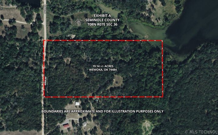 Pictures of Land property located at 1 N 364 Road, Wewoka, OK 74884 for sales - image #1