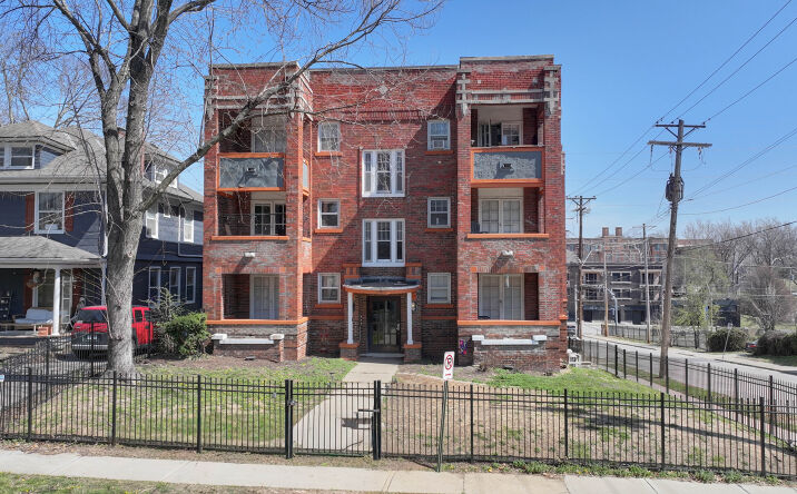Pictures of Multifamily property located at 4245 Harrison St, Kansas City, MO 64110 for sales - image #1