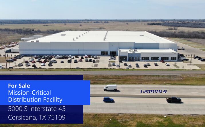 Pictures of Industrial property located at 5000 I-45, Corsicana, TX 75109 for sales - image #1