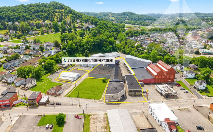 Pictures of Industrial, Mixed Use, Retail property located at 715 W Pike St, Clarksburg, WV 26301 for sales - image #1