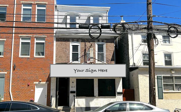 Pictures of Mixed Use, Multifamily, Retail, Special Purpose property located at 6613 Ridge Ave, Philadelphia, PA 19128 for sales - image #1