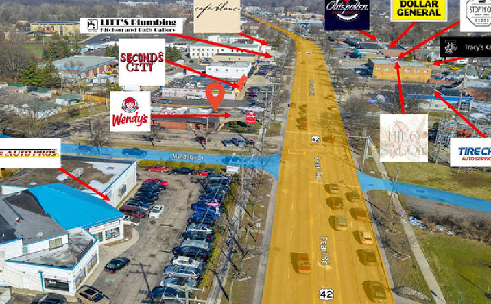 Pictures of Retail, Mixed Use property located at 6530 Pearl Rd, Parma Heights, OH 44130 for sales - image #1