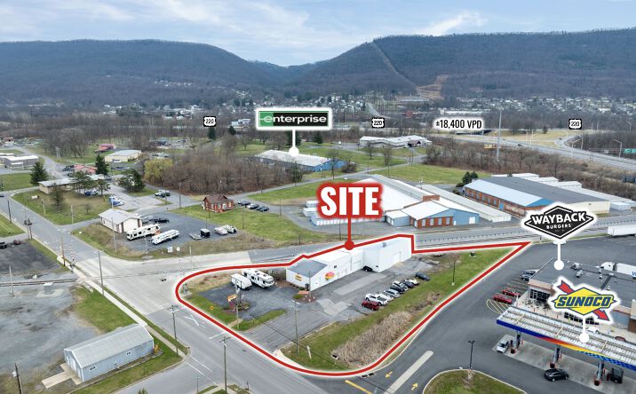 Pictures of Land, Retail property located at 102 S Henderson St, Lock Haven, PA 17745 for sales - image #1