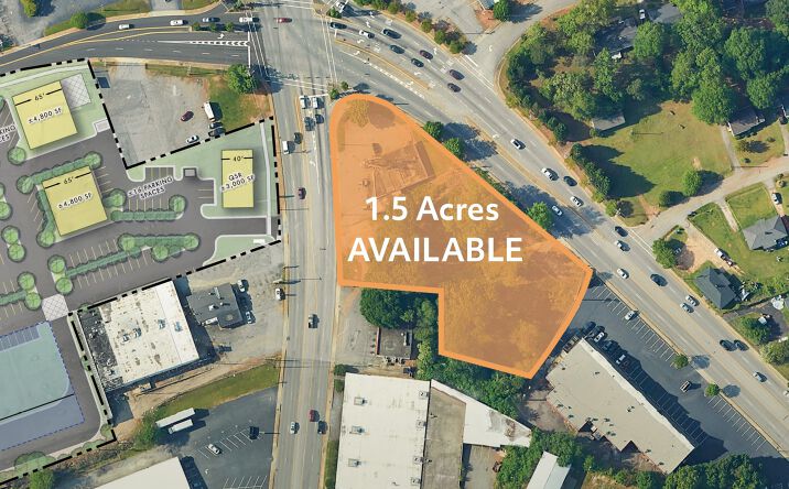 Pictures of Land, Retail property located at 3315 Augusta Rd, Greenville, SC 29605 for sales - image #1