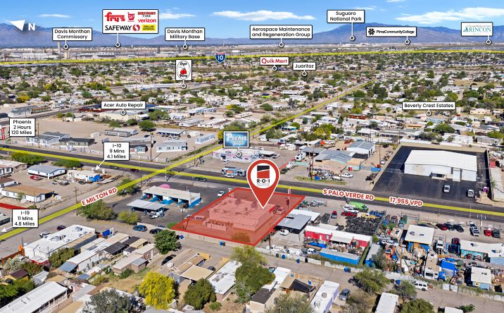 Pictures of Retail property located at 5818 S Palo Verde Rd, Tucson, AZ 85706 for sales - image #1