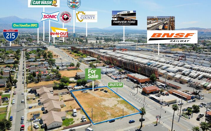 Pictures of Land property located at 1082 5th St, San Bernardino, CA 92411 for sales - image #1
