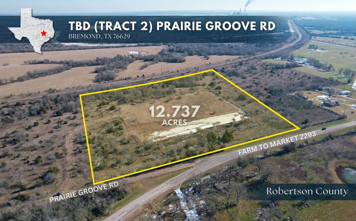 Pictures of Land property located at 002 Prairie Groove Road, Bremond, TX 76629 for sales - image #1