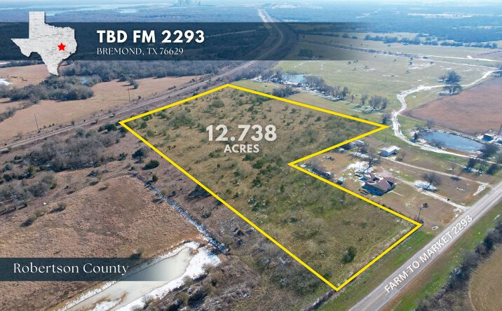 Pictures of Land property located at TBD Fm 2293, Bremond, TX 76629 for sales - image #1