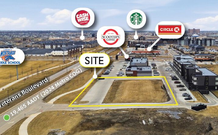 Pictures of Land property located at 3650 Veterans Blvd, Fargo, ND 58104 for sales - image #1