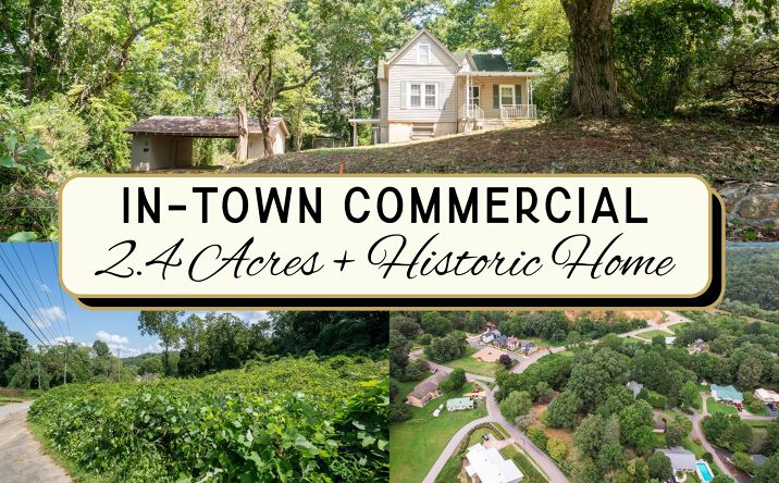 Pictures of Land property located at 423 Iotla St, Franklin, NC 28734 for sales - image #1