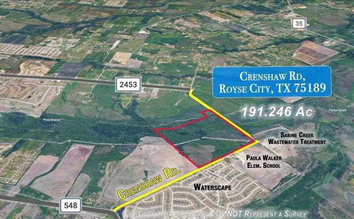 Pictures of Land property located at TBD Crenshaw Road, 128770, TX 75189 for sales - image #1
