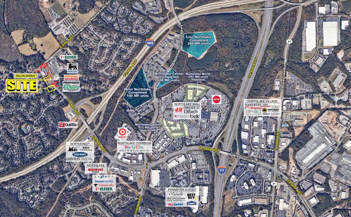Pictures of Retail, Land property located at W WT Harris Blvd & Mt Holly-Huntersville Rd, Charlotte, NC 28216 for sales - image #1