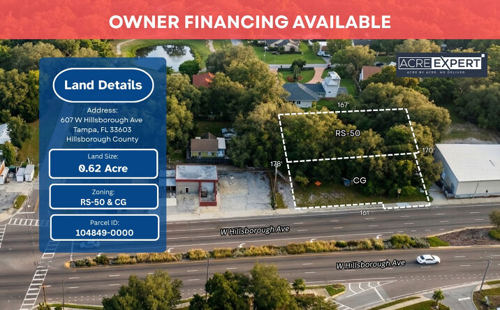 Pictures of Land property located at 607 W Hillsborough Ave, Tampa, FL 33603 for sales - image #1