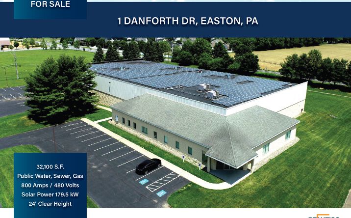 Pictures of Industrial property located at 1 Danforth Dr, Easton, PA 18045 for sales - image #1