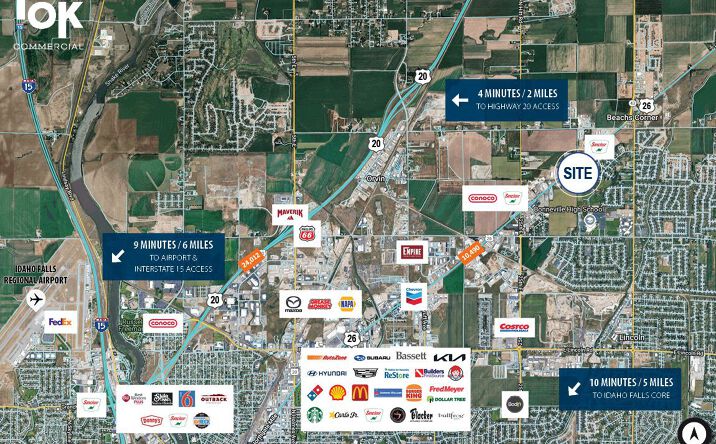 Pictures of Industrial, Mixed Use property located at 4294 N Yellowstone Hwy, Idaho Falls, ID 83401 for sales - image #1