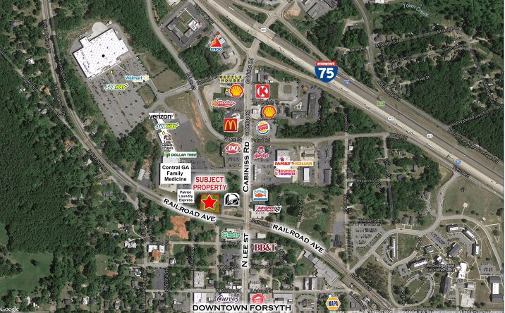 Pictures of Land property located at 95 Railroad Ave, Forsyth, GA 31029 for sales - image #1