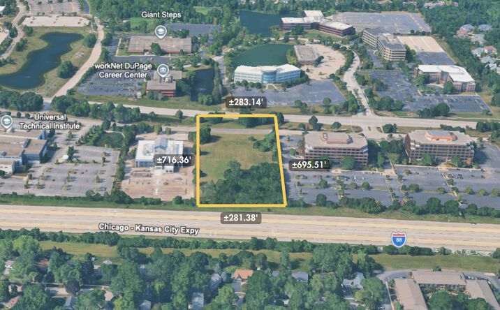 Pictures of Land property located at 2445 Corporate W Dr, Lisle, IL 60532 for sales - image #1