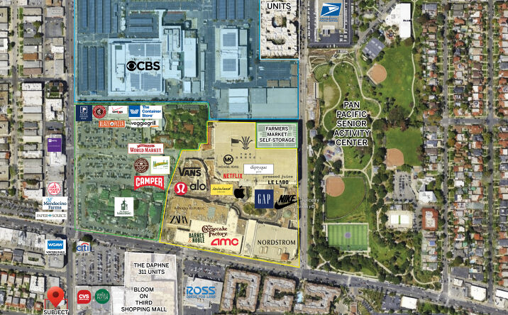 Pictures of Land, Retail property located at 371 S Fairfax Ave, Los Angeles, CA 90036 for sales - image #1