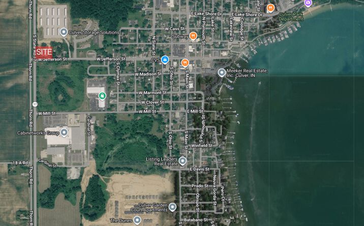 Pictures of Land property located at 600 W Jefferson St, Culver, IN 46511 for sales - image #1