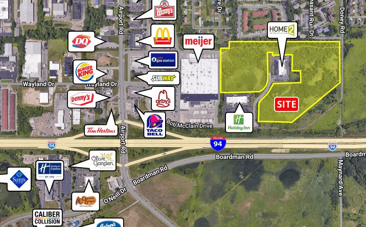 Pictures of Land property located at 24.27 Acres Bob McClain Drive, Jackson, MI 49202 for sales - image #1